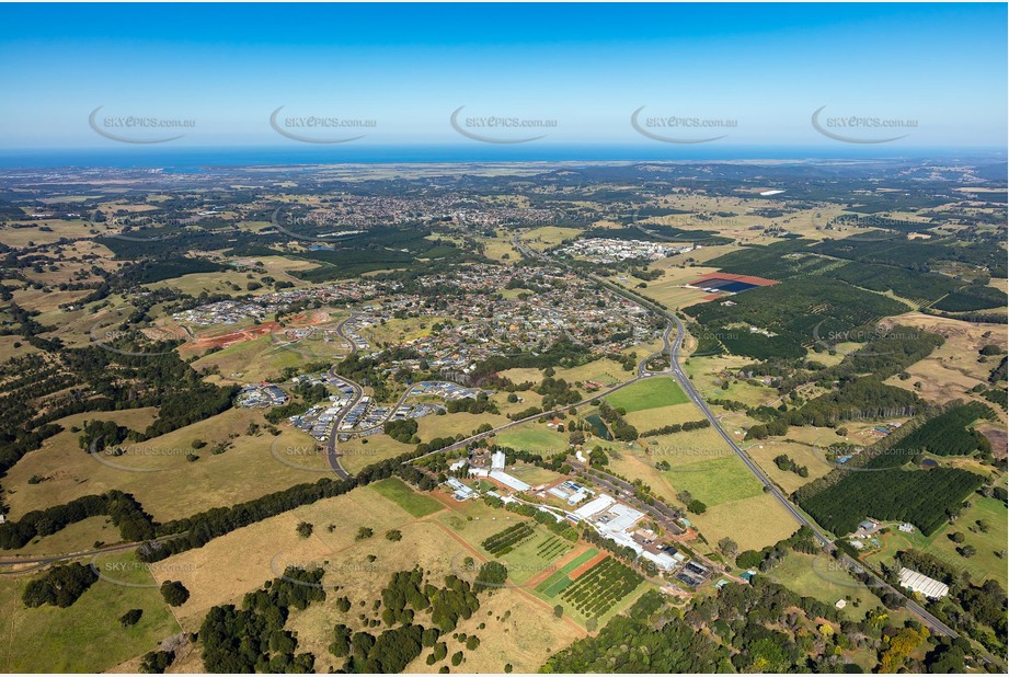 Aerial Photo Wollongbar NSW Aerial Photography