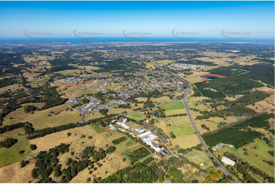 Aerial Photo Wollongbar NSW Aerial Photography