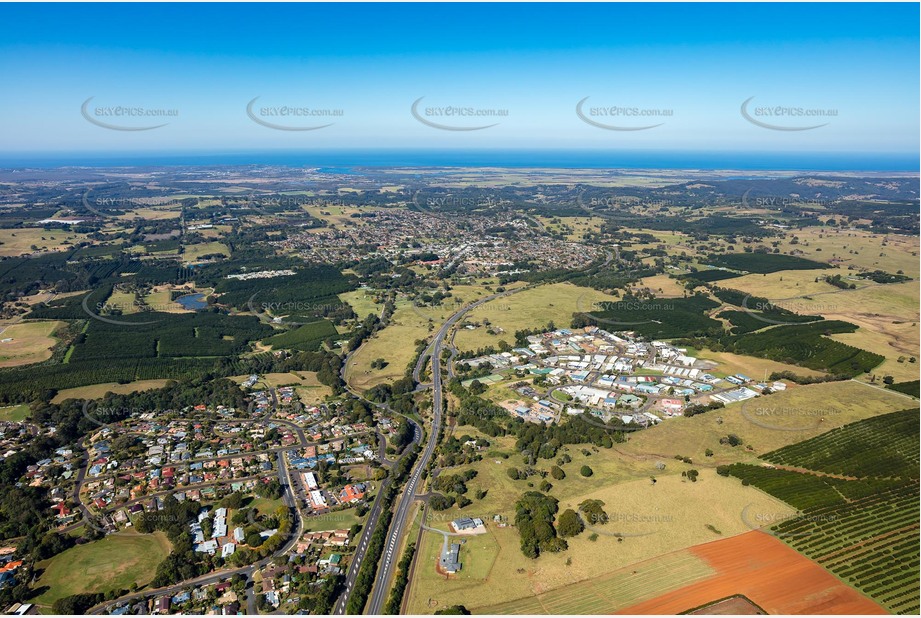 Aerial Photo Wollongbar NSW Aerial Photography