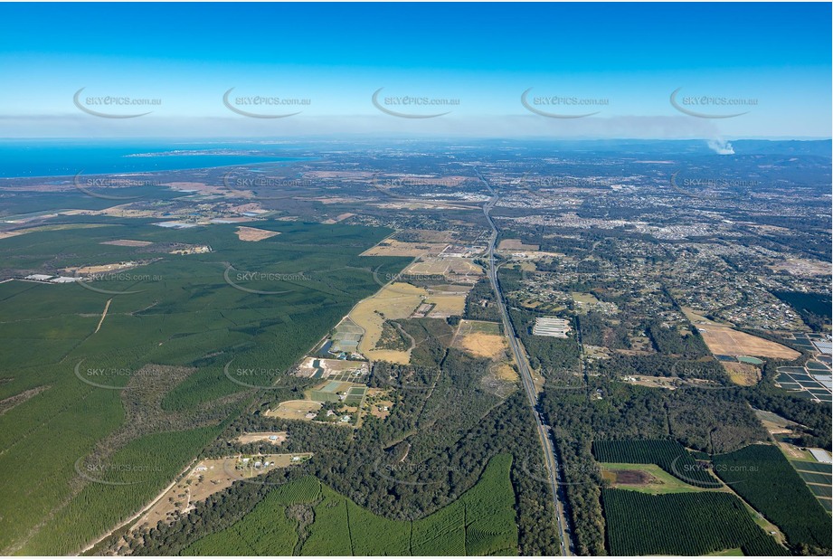 High Altitude Aerial Photo Elimbah QLD Aerial Photography