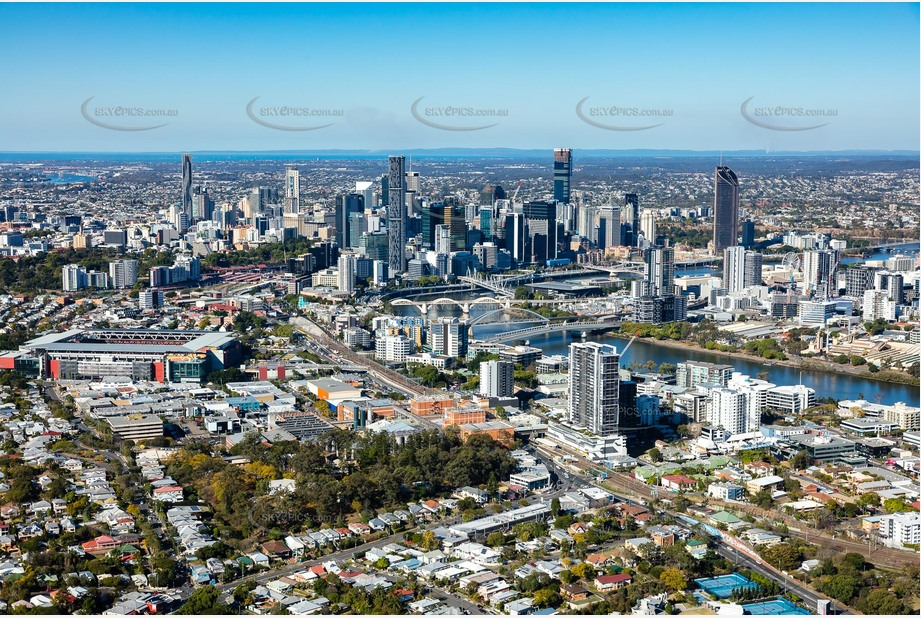 Aerial Photo Milton QLD Aerial Photography