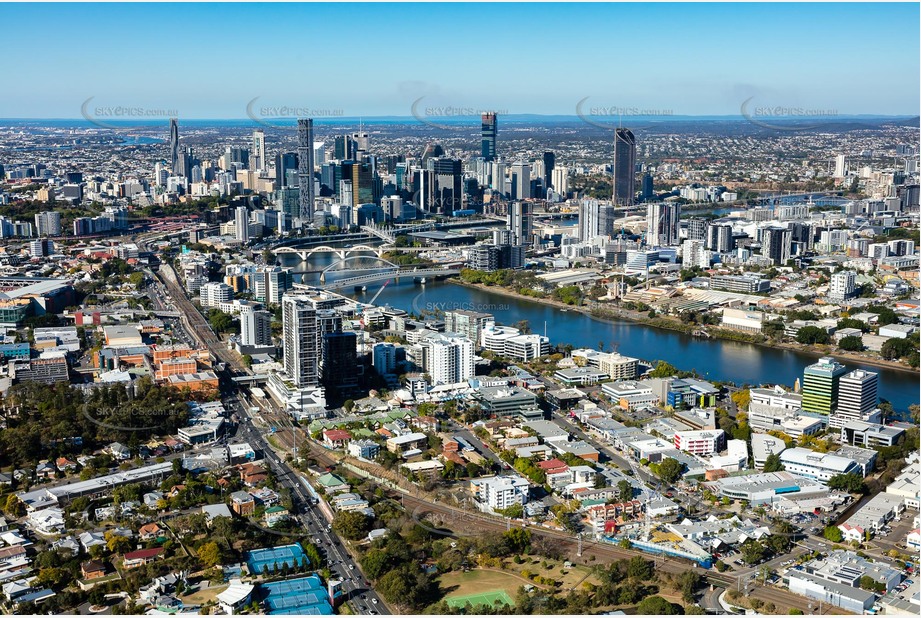 Aerial Photo Milton QLD Aerial Photography