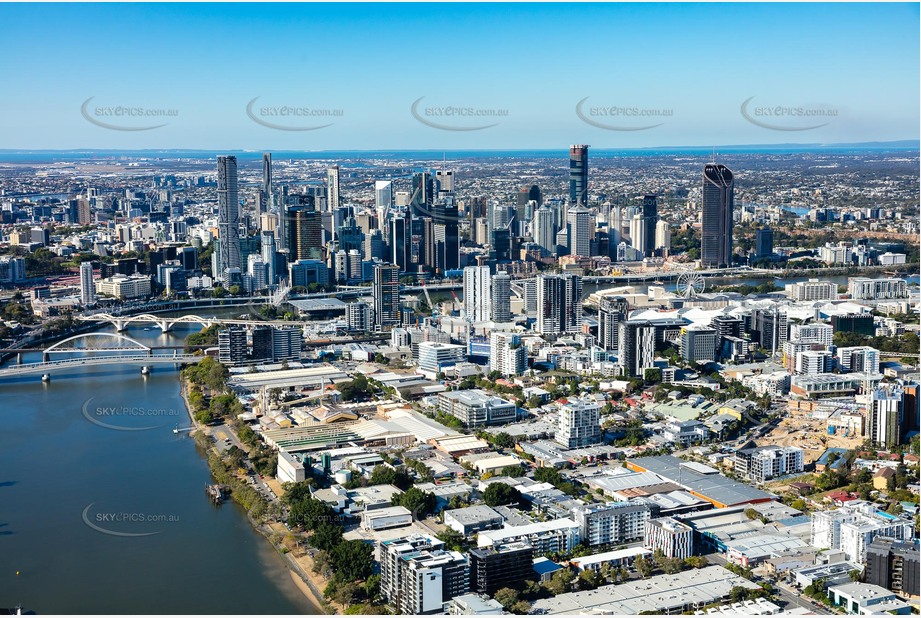 Aerial Photo South Brisbane QLD Aerial Photography