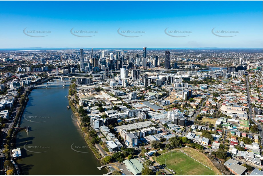 Aerial Photo West End QLD Aerial Photography