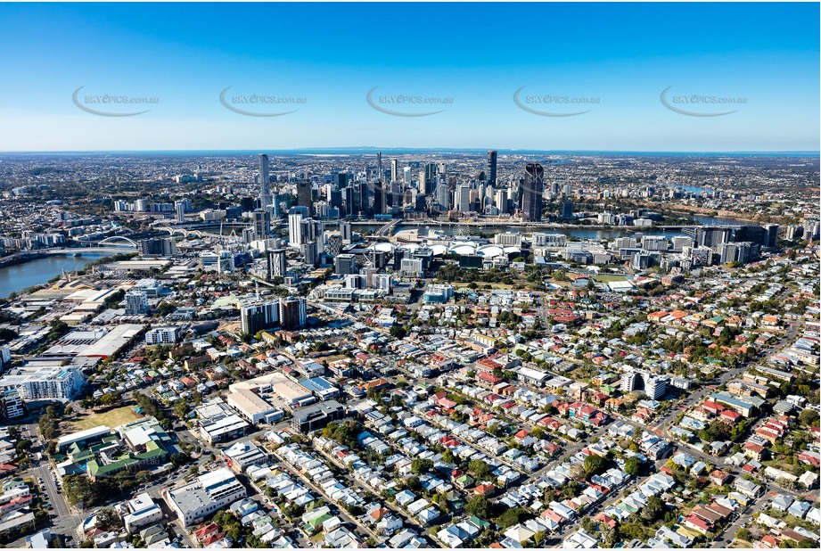 Aerial Photo West End QLD Aerial Photography