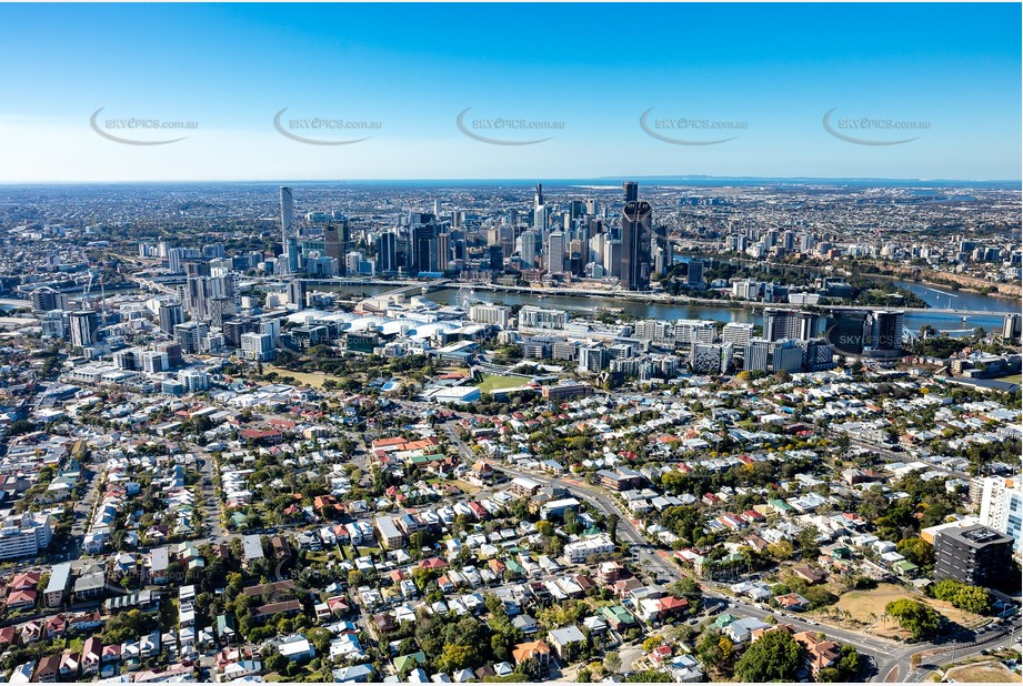 Aerial Photo Highgate Hill QLD Aerial Photography