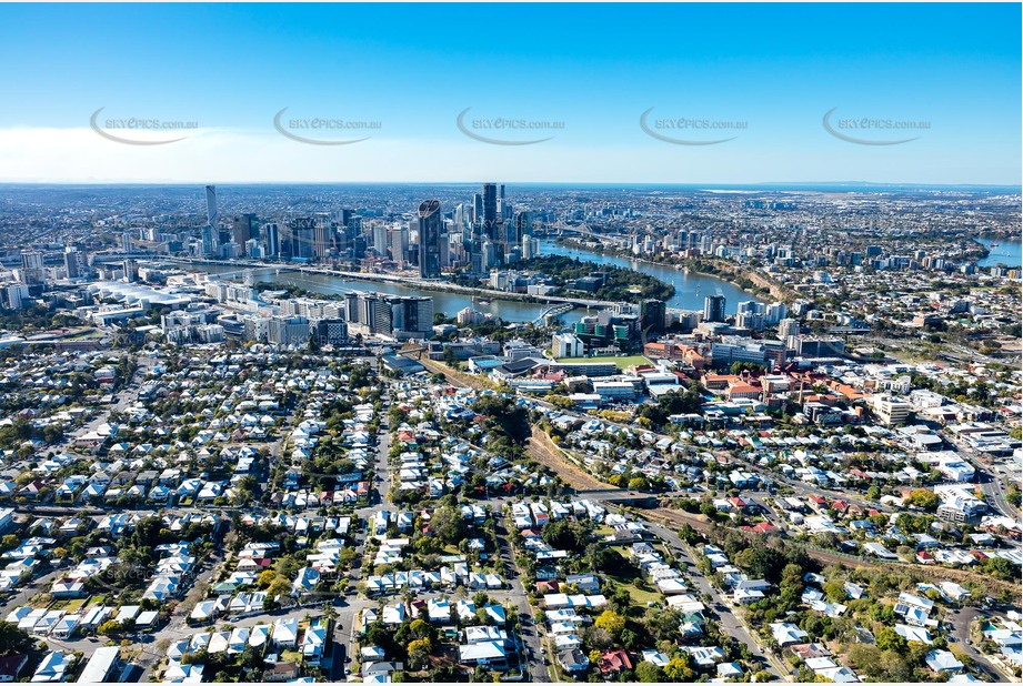 Aerial Photo Highgate Hill QLD Aerial Photography