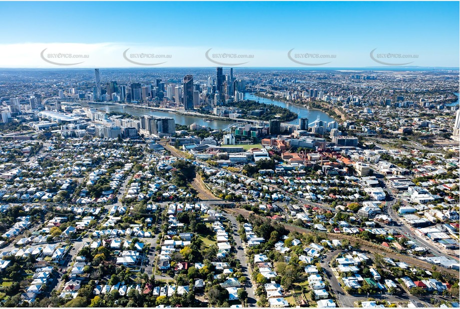 Aerial Photo South Brisbane QLD Aerial Photography