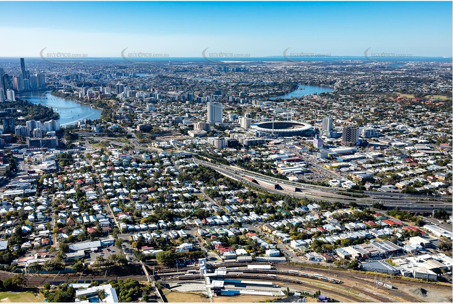 Aerial Photo Woolloongabba QLD Aerial Photography