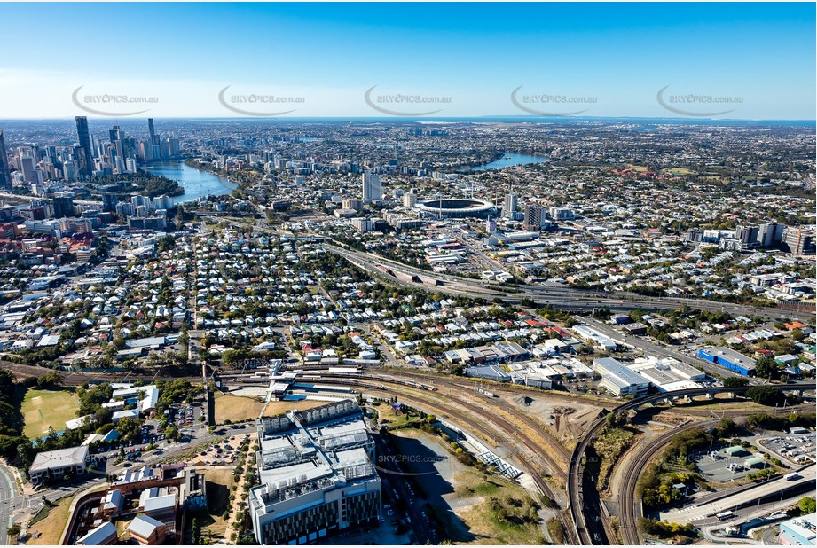 Aerial Photo Woolloongabba QLD Aerial Photography