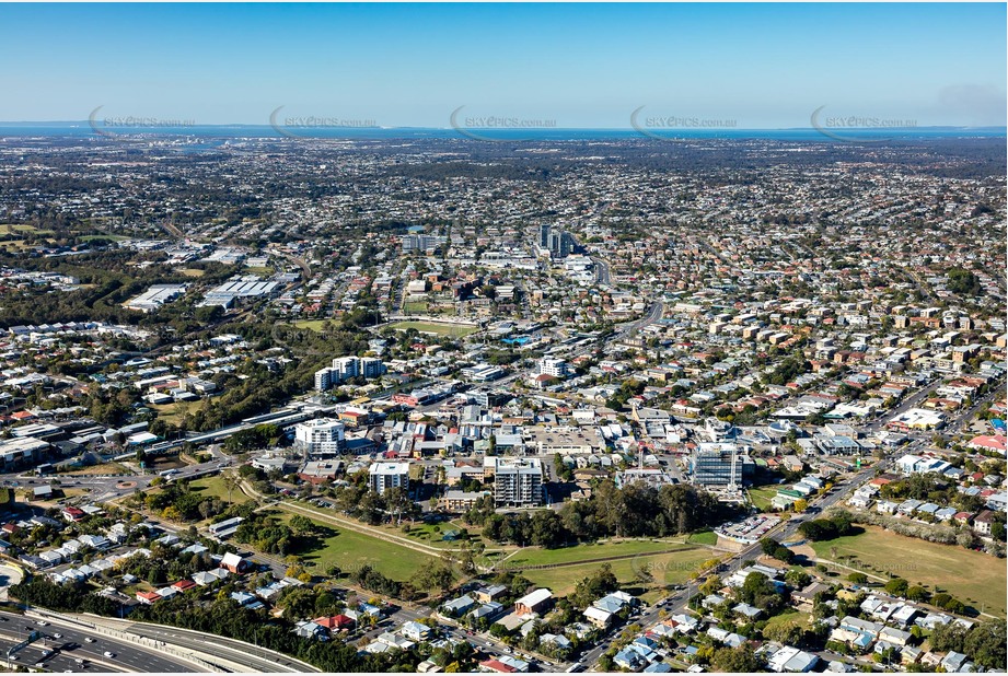 Aerial Photo Greenslopes QLD Aerial Photography