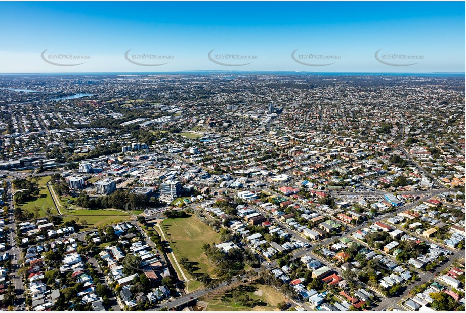 Aerial Photo Greenslopes QLD Aerial Photography