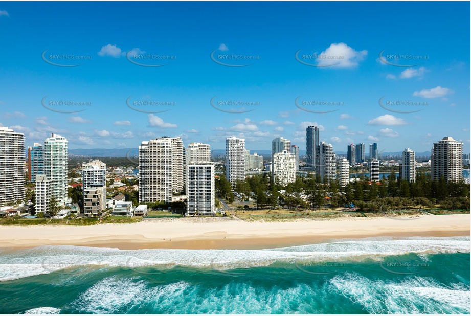 Aerial Photo Main Beach QLD Aerial Photography