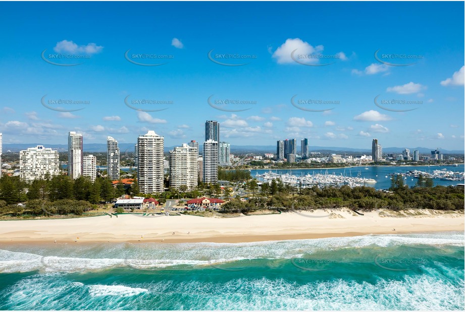 Aerial Photo Main Beach QLD Aerial Photography