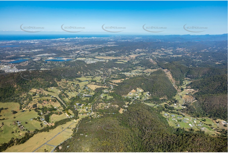 High Altitude Aerial Photo Wongawallan QLD Aerial Photography