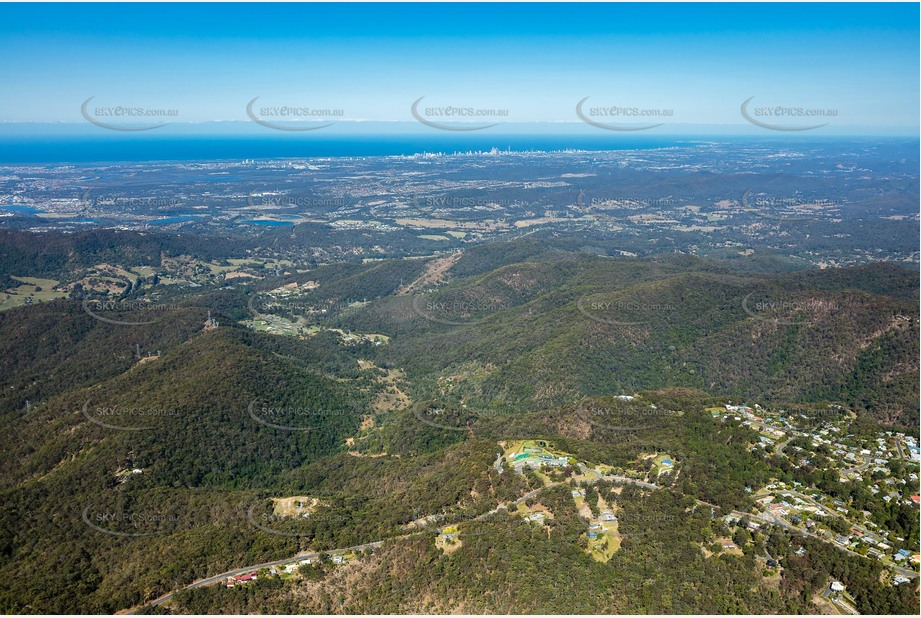 High Altitude Aerial Photo Wongawallan QLD Aerial Photography