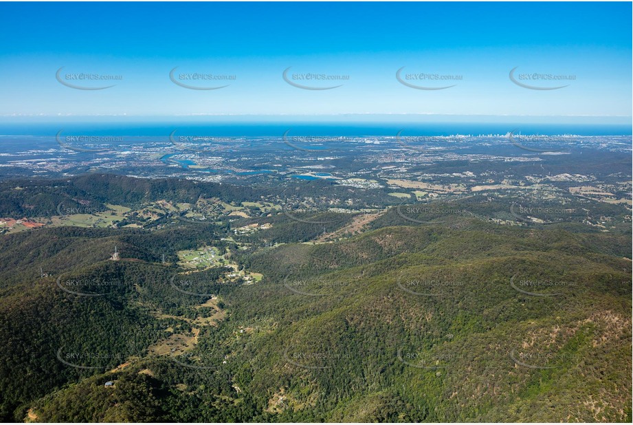 High Altitude Aerial Photo Wongawallan QLD Aerial Photography