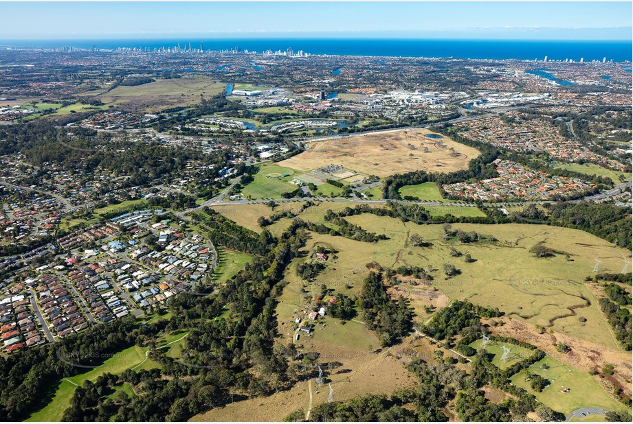 Aerial Photo Mudgeeraba QLD Aerial Photography