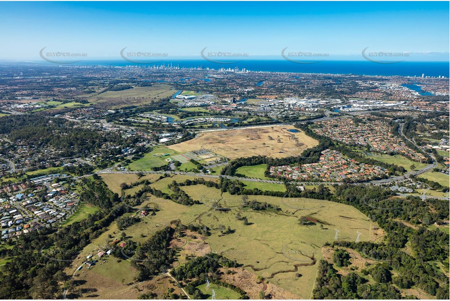 Aerial Photo Mudgeeraba QLD Aerial Photography