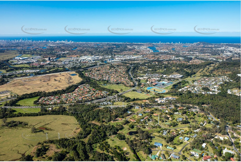 Aerial Photo Mudgeeraba QLD Aerial Photography