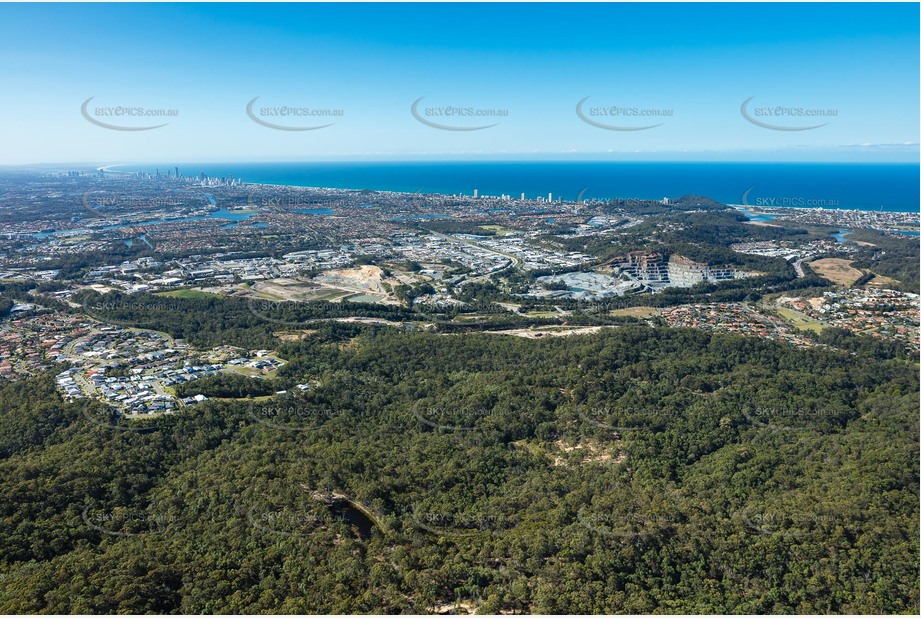 Aerial Photo Tallebudgera Valley QLD Aerial Photography