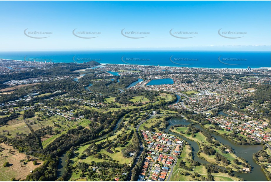 Aerial Photo Elanora QLD Aerial Photography