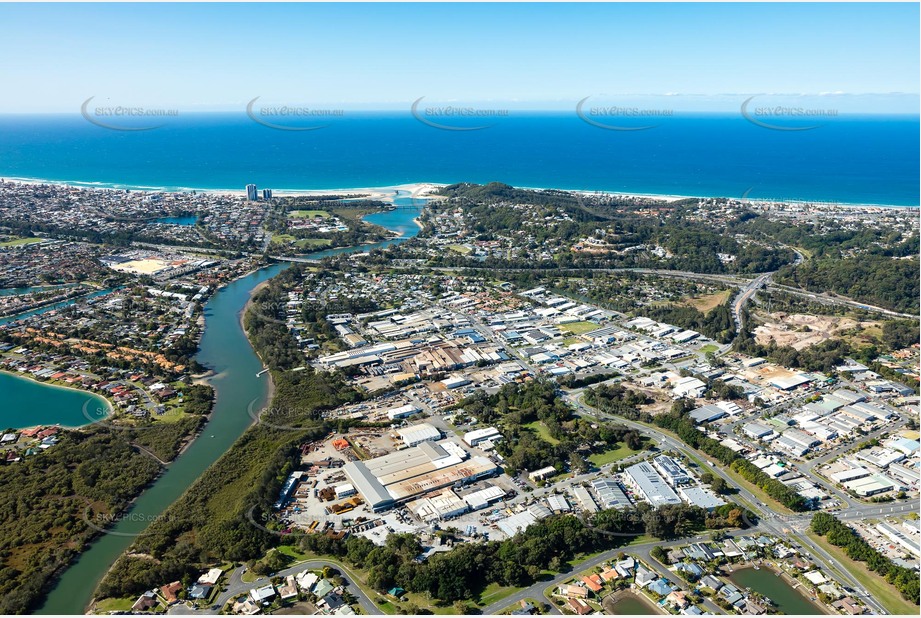 Aerial Photo Currumbin Waters QLD Aerial Photography