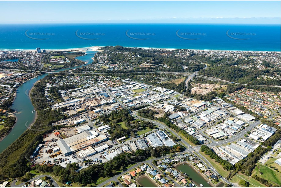 Aerial Photo Currumbin Waters QLD Aerial Photography