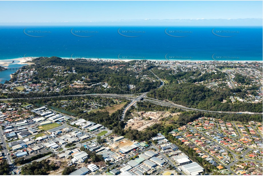 Aerial Photo Currumbin Waters QLD Aerial Photography
