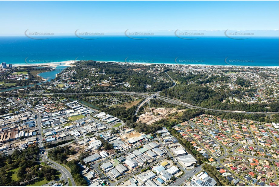 Aerial Photo Currumbin Waters QLD Aerial Photography