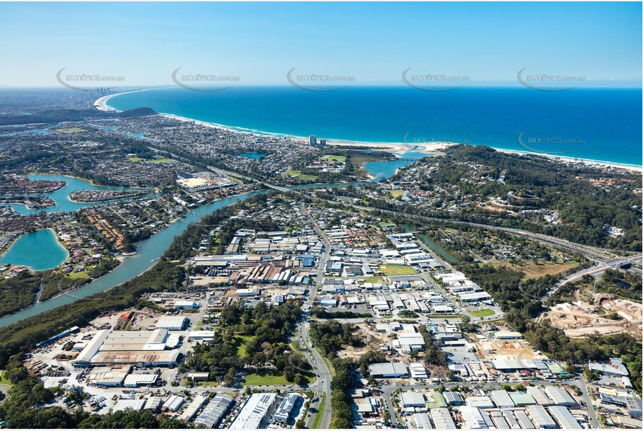 Aerial Photo Currumbin Waters QLD Aerial Photography