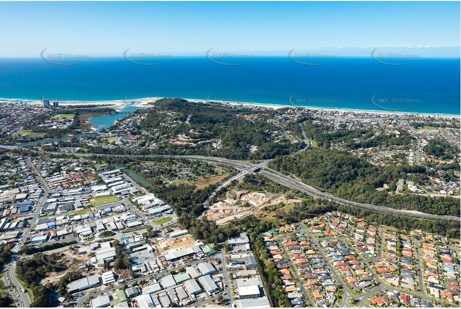 Aerial Photo Currumbin Waters QLD Aerial Photography