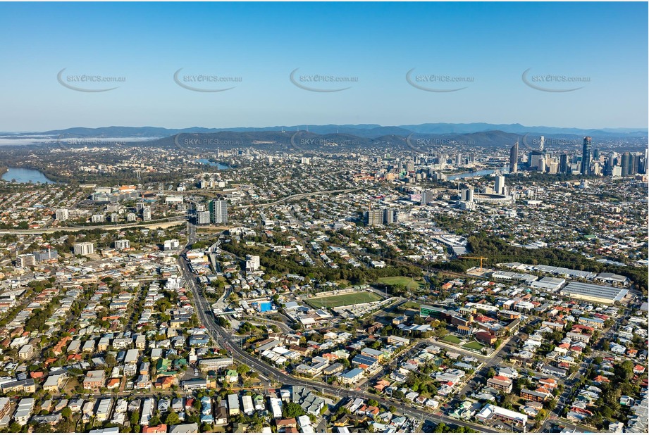 Aerial Photo Greenslopes QLD Aerial Photography