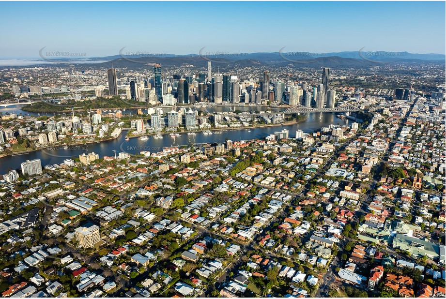 Aerial Photo New Farm QLD Aerial Photography
