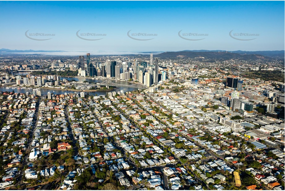 Aerial Photo New Farm QLD Aerial Photography