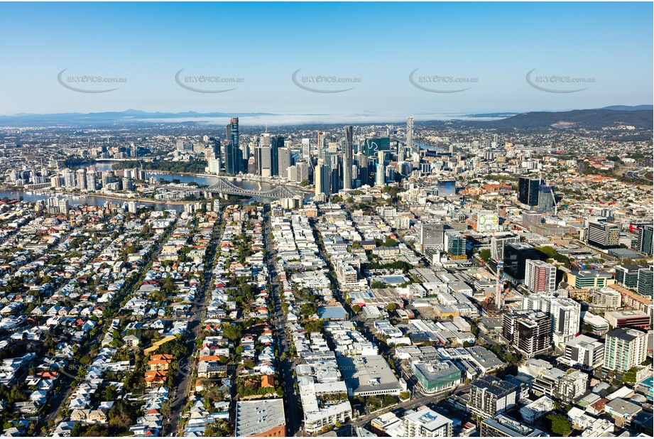 Aerial Photo Fortitude Valley QLD Aerial Photography