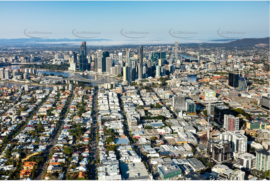 Aerial Photo Fortitude Valley QLD Aerial Photography