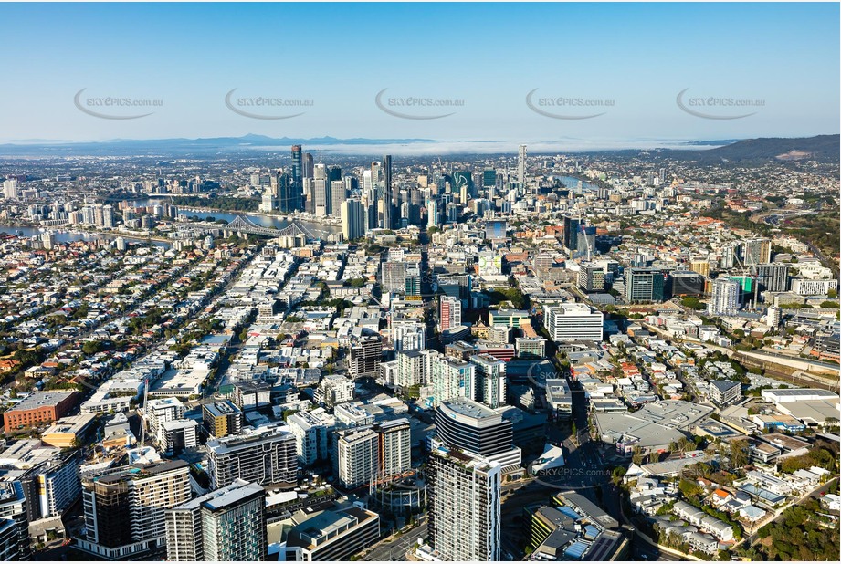 Aerial Photo Newstead QLD Aerial Photography