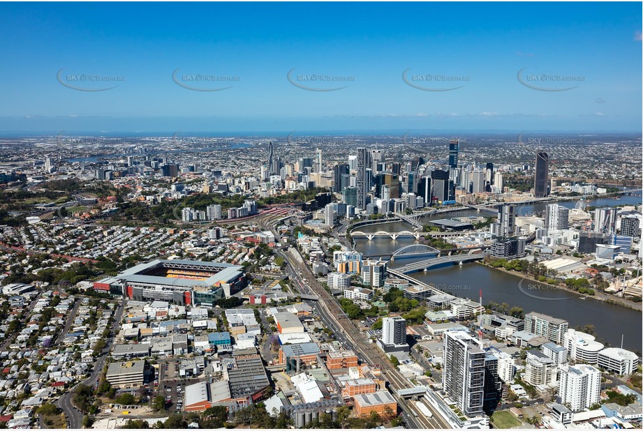 Aerial Photo Milton QLD Aerial Photography