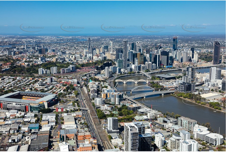 Aerial Photo Milton QLD Aerial Photography