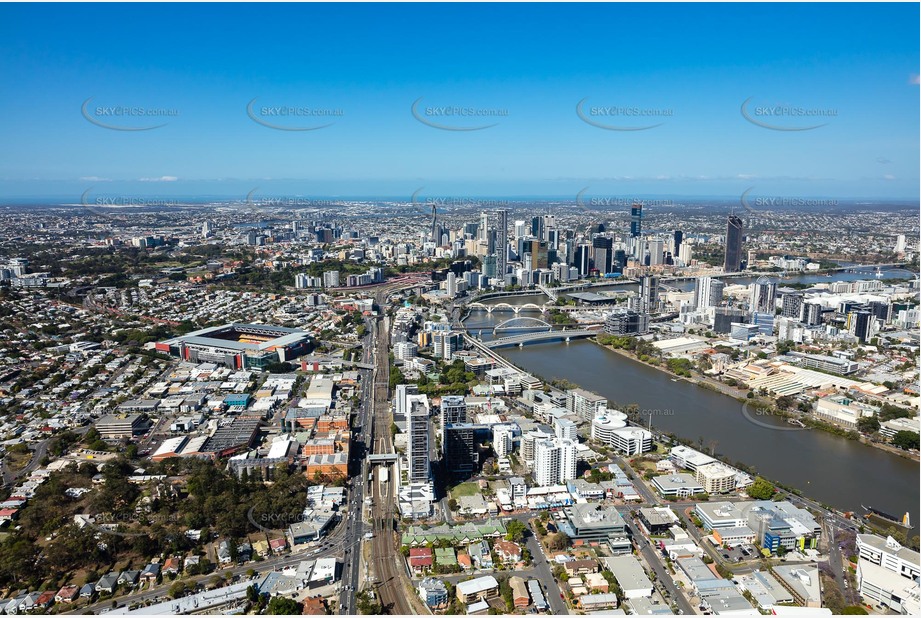 Aerial Photo Milton QLD Aerial Photography