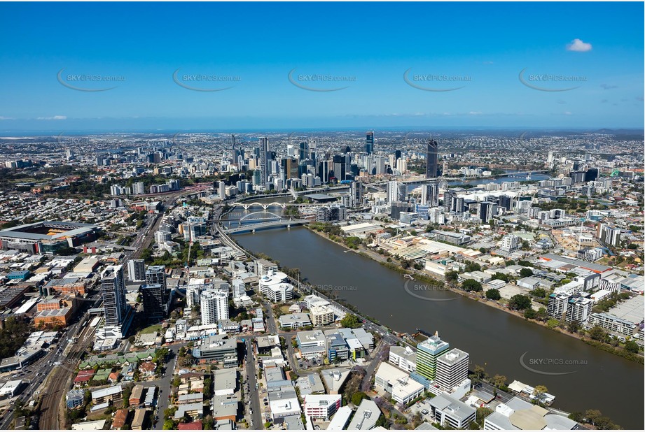 Aerial Photo Milton QLD Aerial Photography