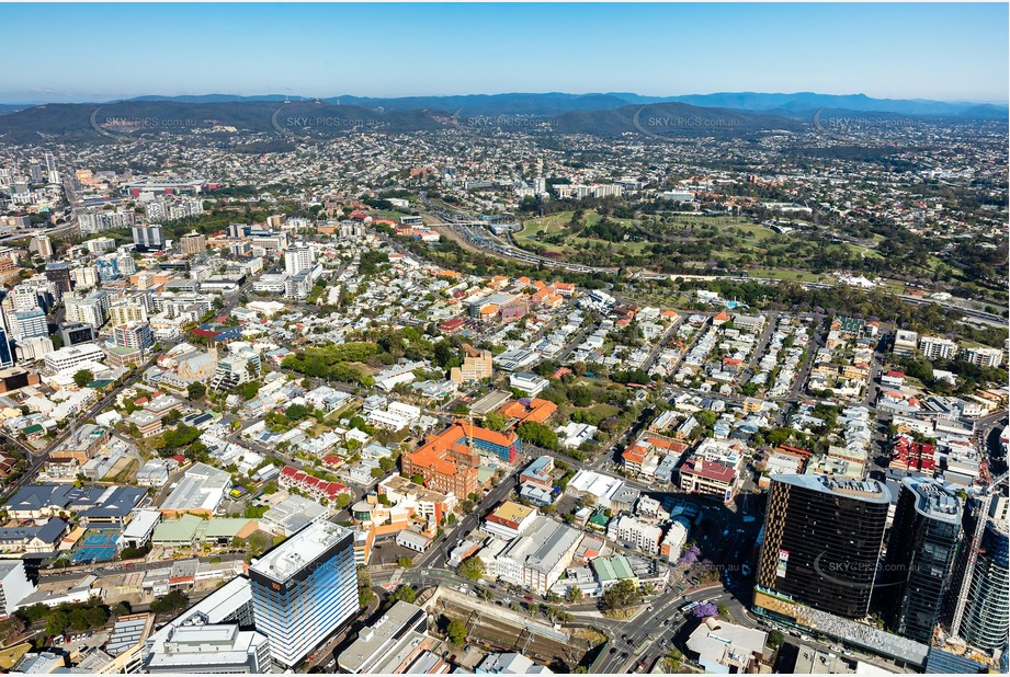 Aerial Photo Fortitude Valley QLD Aerial Photography