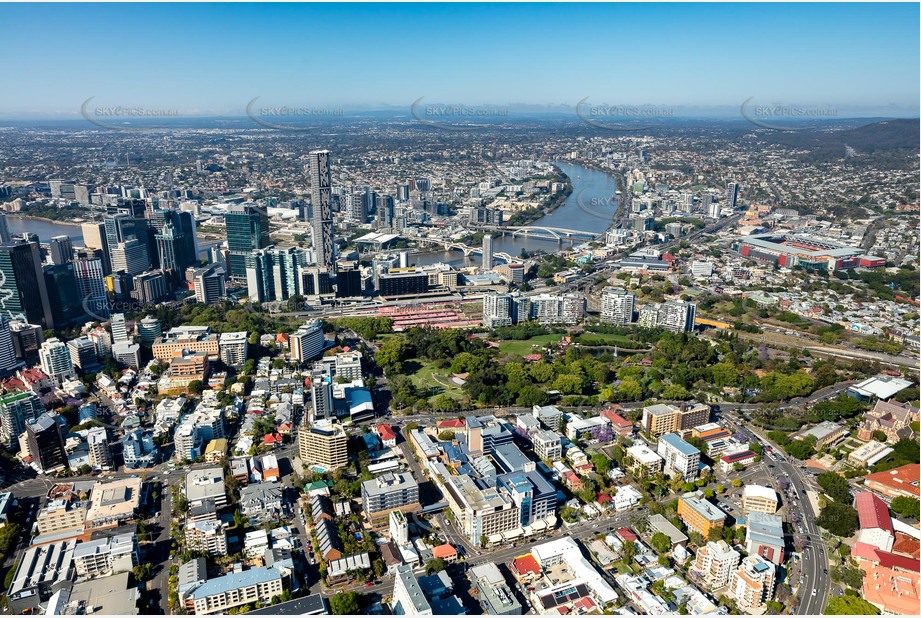 Aerial Photo Spring Hill QLD Aerial Photography