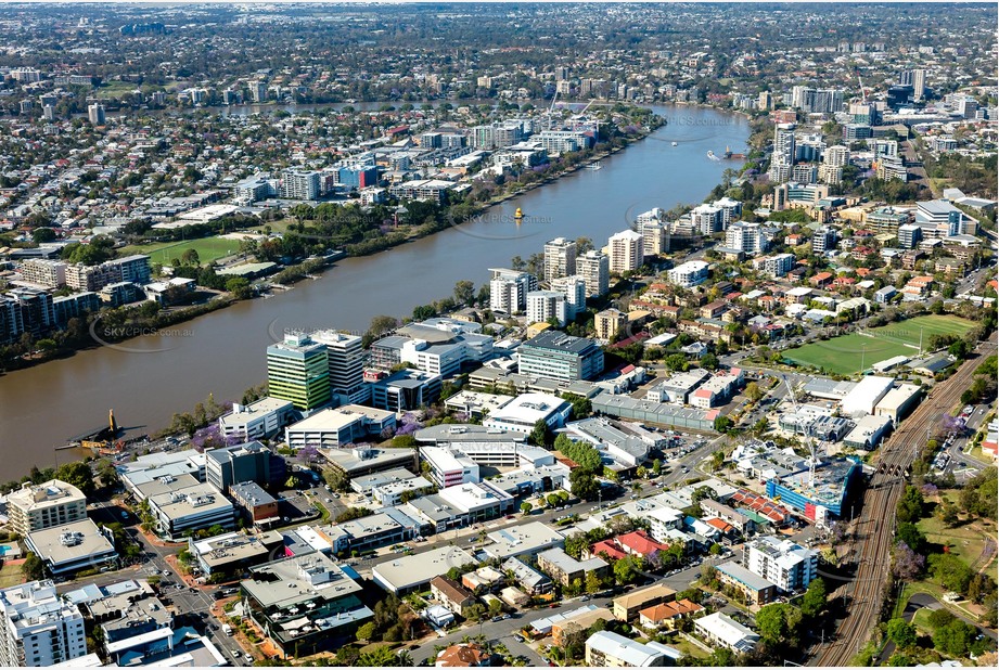 Aerial Photo Milton QLD Aerial Photography