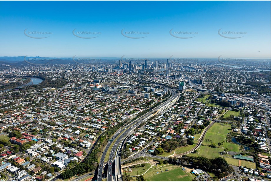 Aerial Photo Greenslopes QLD Aerial Photography