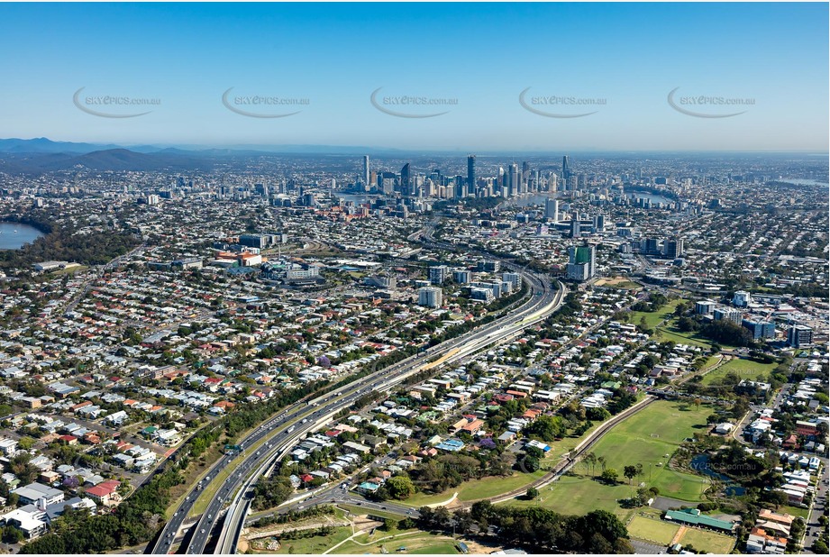 Aerial Photo Greenslopes QLD Aerial Photography