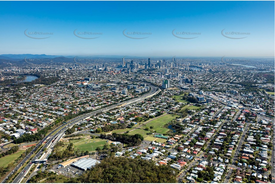 Aerial Photo Greenslopes QLD Aerial Photography