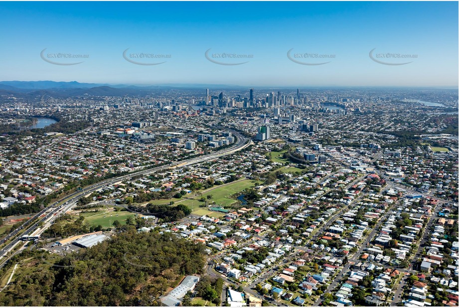 Aerial Photo Greenslopes QLD Aerial Photography