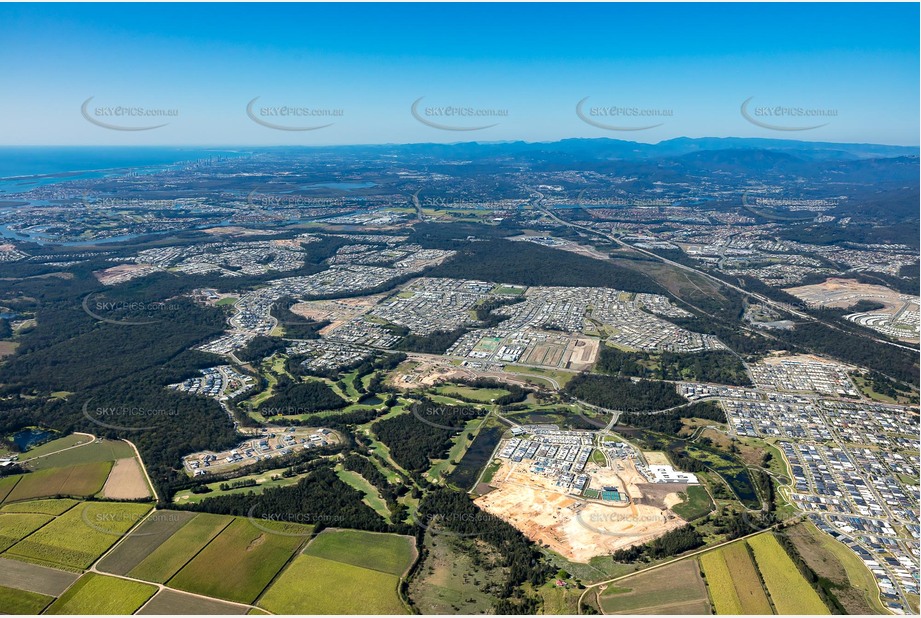 High Altitude Aerial Photo Pimpama QLD Aerial Photography